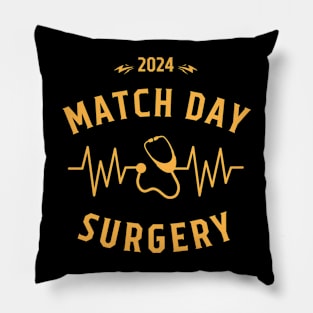 2024 Surgery Match Day Celebration Gift Pillow