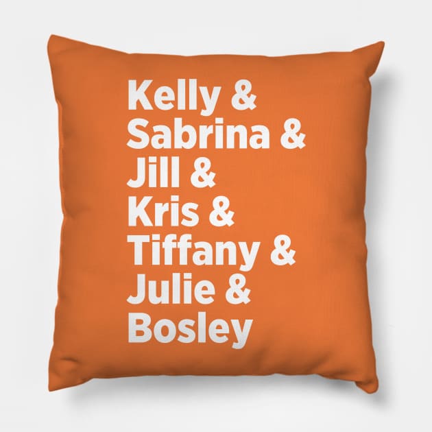 The Townsend Agency Stars Pillow by We Love Pop Culture