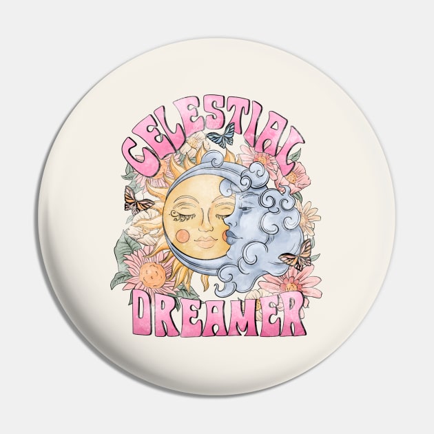 Celestial Dreamer Pin by Nessanya