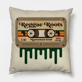 Reggae Roots Cassette Pillow