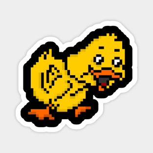 duck pixel Magnet