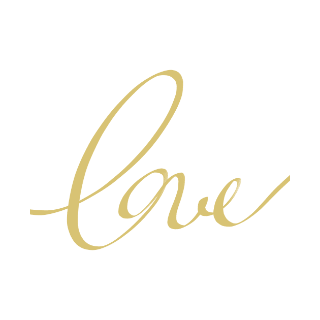 Love Golden Script by OneLook