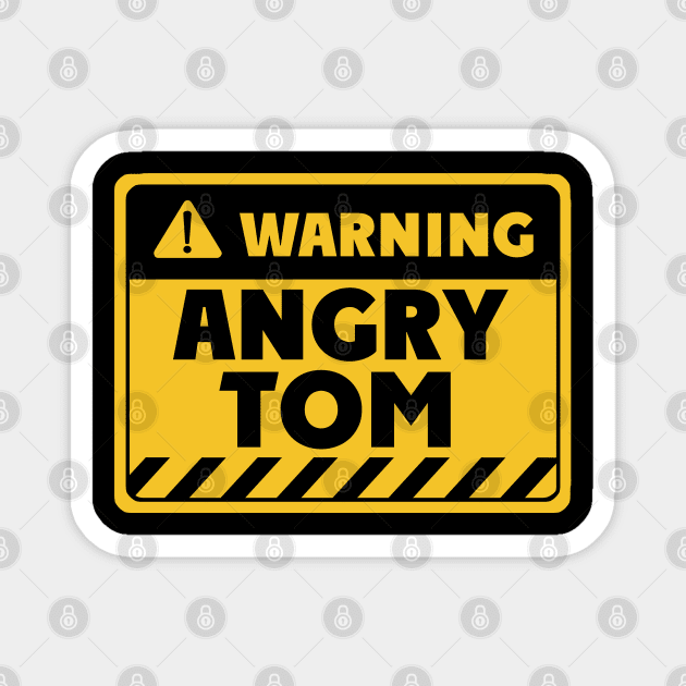 Angry Tom Magnet by EriEri