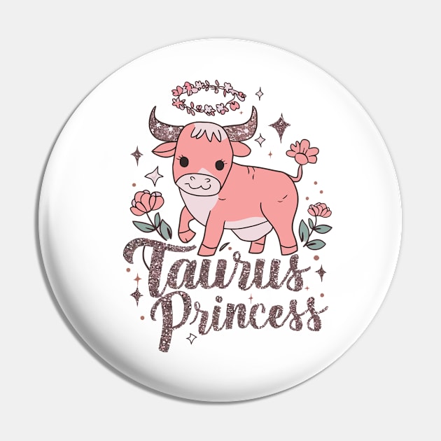 Taurus Princess Pin by Custom Prints HD