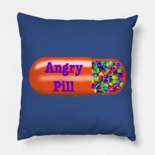 Angry Pill Pillow