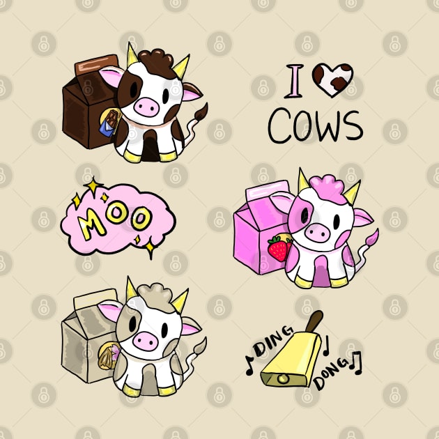 Cow Pals Herd by allthebeanz