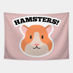 Cute Hamsters Tapestry