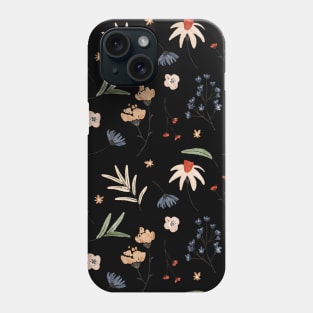 Simple watercolor flowers 1 Phone Case