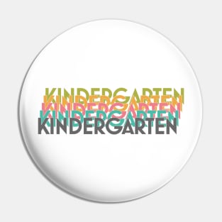 Kindergarten v3 Pin