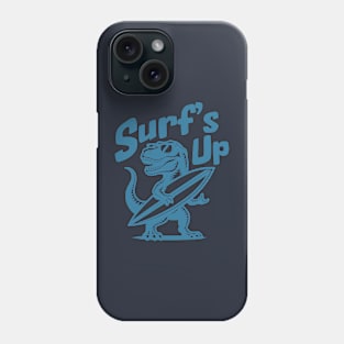 Surf's Up Dino Phone Case