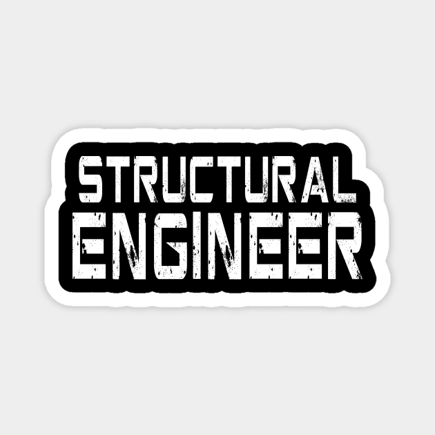 Structural engineer Magnet by Structureman