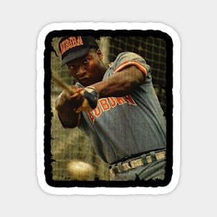 Bo Jackson in Auburn Tigers baseball Magnet