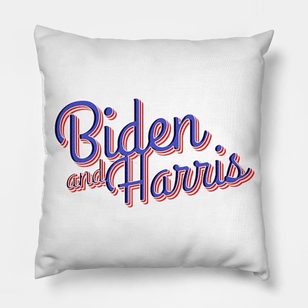 Biden and Harris Pillow by McNutt