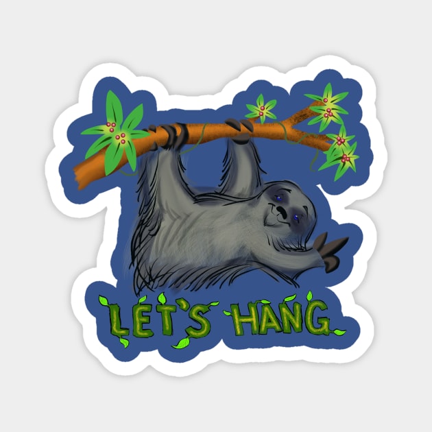 Let's Hang Magnet by wolfmanjaq