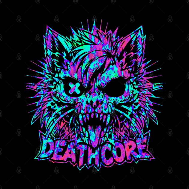 Deathcore Cat | Hardcore Cat | Skater Cat | Drippy Cat by Ryo Li