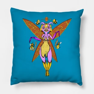 bug lady Pillow