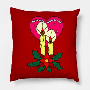 Noche de Paz, Noche de Amor Pillow