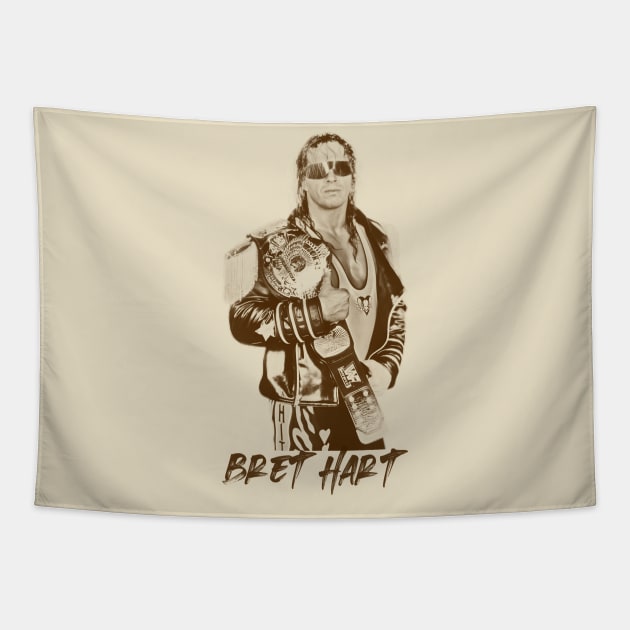 Bret Hart Tapestry by DarkFeather