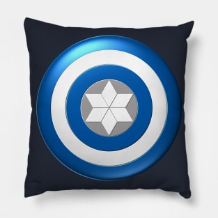 Captain Chanukah Shield 2.0 Pillow