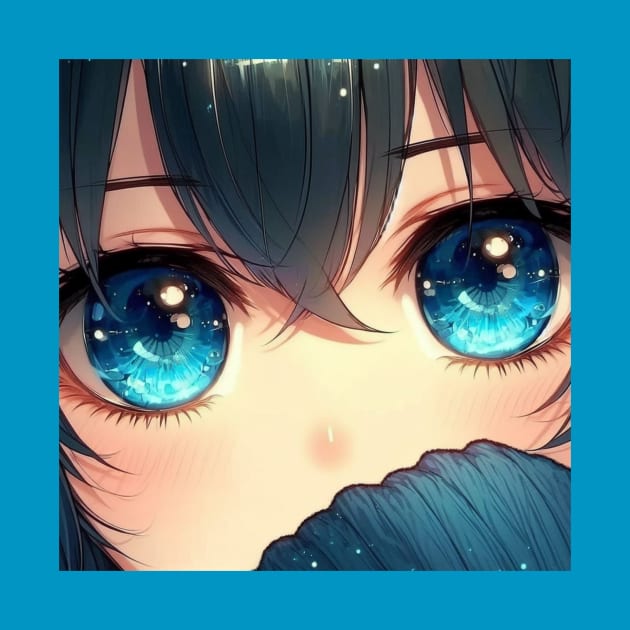 Anime Eyes - Sad Girl Blue by AnimeVision