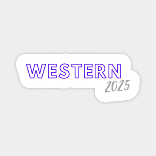 Western 2025 Magnet