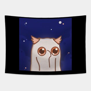 Ghost Owl Tapestry