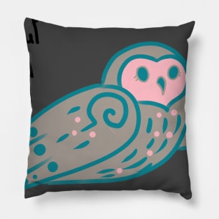 Soul Of Wild Owl Pillow