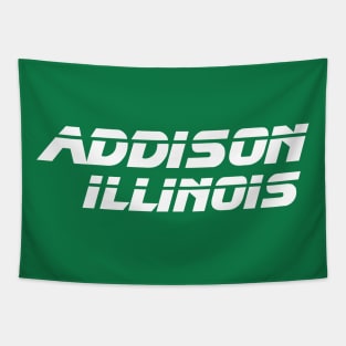 Addison Illinois Retro Tapestry