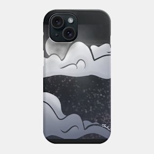 Shy Moon Phone Case