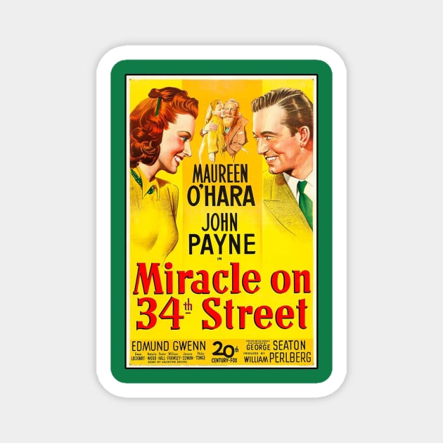 Miracle On 34th Street Magnet by Vandalay Industries