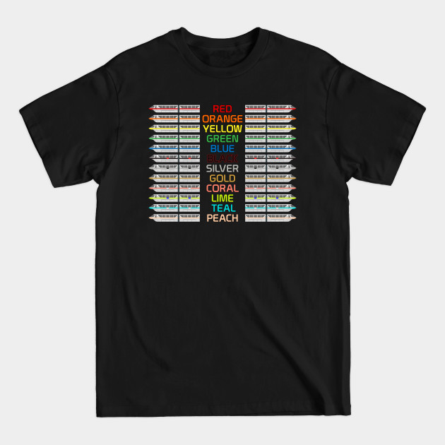 Monorail Colors - Monorail - T-Shirt