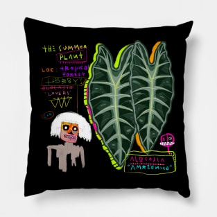 Alocasia Amazonica Pillow