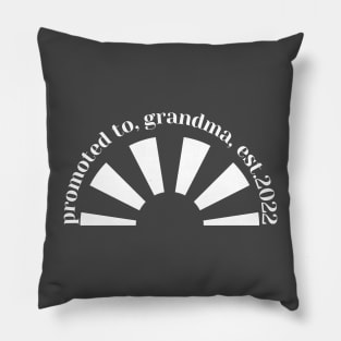 Promoted To Grandma Pillow