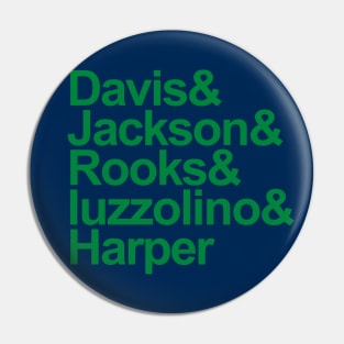 1992-93 Dallas Mavericks List, Green Pin