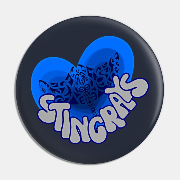 Stingray Love Pin by LCCMakos