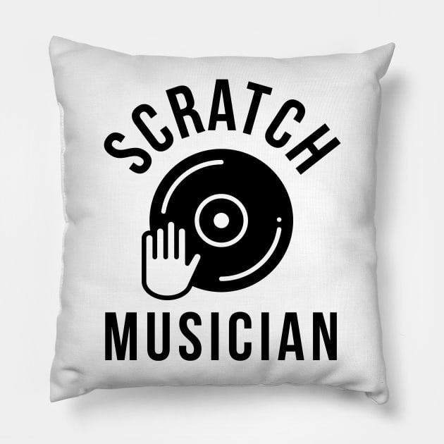 Scratch Musician Pillow by Tee4daily