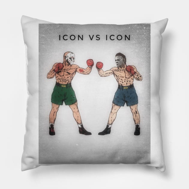 Icon vs Icon Pillow by zachattack