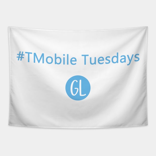 TMobile Tuesdays trendy hashtag Tapestry by good_life_design