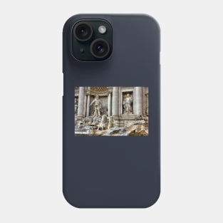 The Trevi Fountain, Neptune, Rome, Italy Phone Case