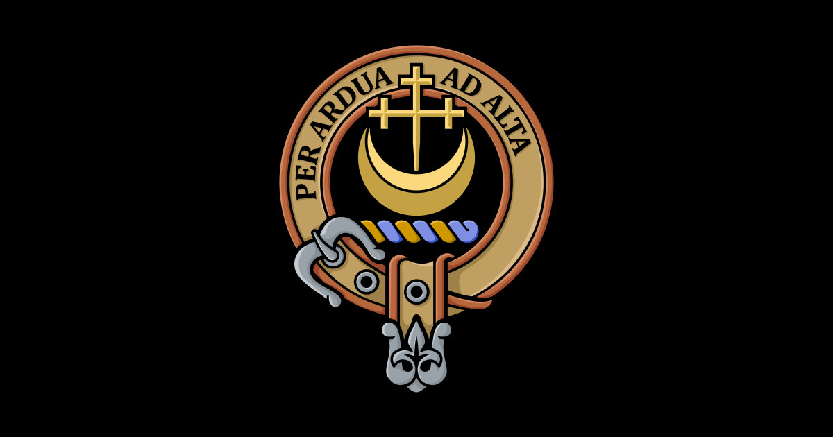 Clan Hannay Crest Clan Hannay Crest Sticker TeePublic