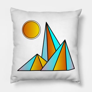 Mount of gold and diamond decoration Pillow