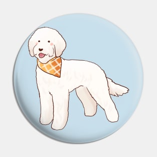 Golden Doodle drawing Pin