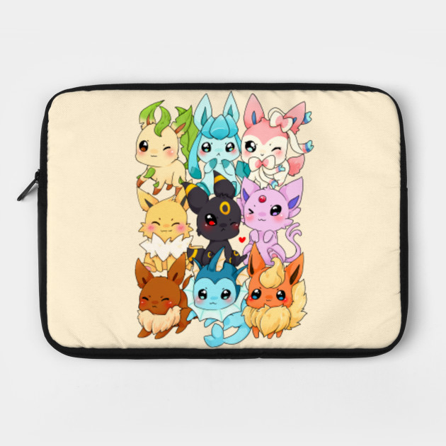 Chibi Eevee eeveelutions vs2