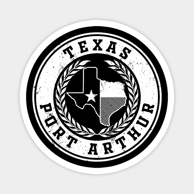 Port Arthur Texas Magnet by Jennifer