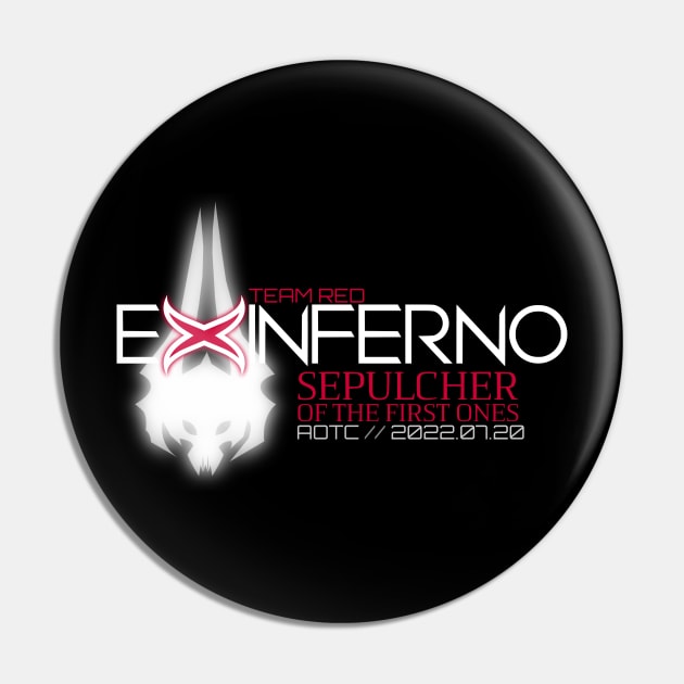 Team Red AOTC Sepulcher of the First Ones (Black) Pin by Ex Inferno