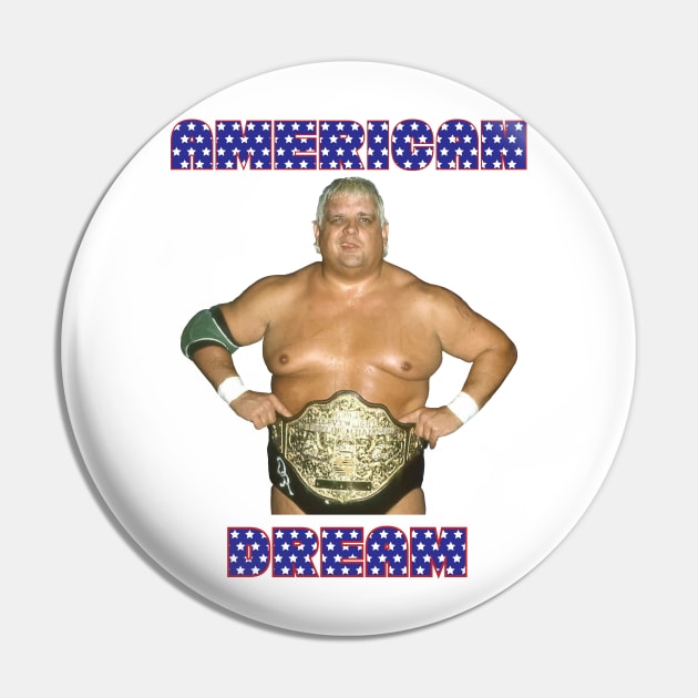 Dusty Rhodes The American Dream Pin by Tomorrowland Arcade