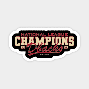 Arizona - NL Champions 2023 Magnet