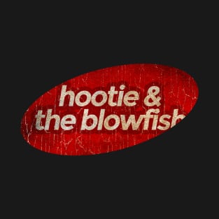 Hootie & The Blowfish - simple red elips vintage T-Shirt