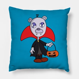 Halloween Vampire Trick or Treat Pillow