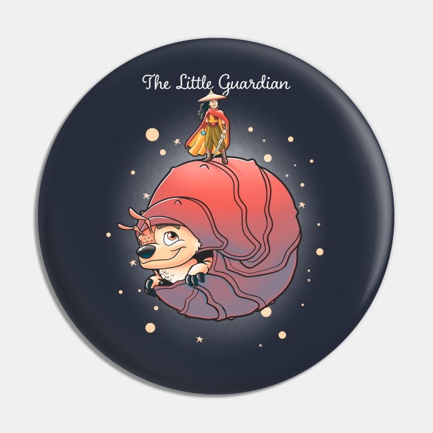 The Little Guardian Pin by Cromanart